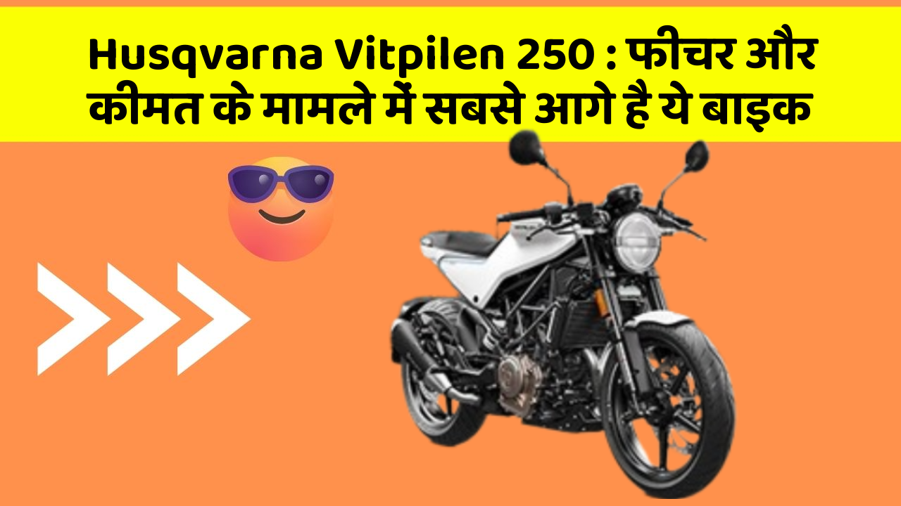 Husqvarna Vitpilen 250: फीचर और कीमत के मामले में सबसे आगे है ये बाइक